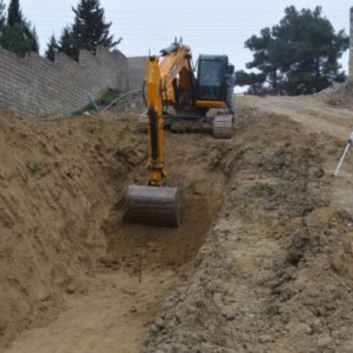 Jeyranbatan +190 Absheron-Balakhanı-Ramana-Zira-Pirallahı main water pipeline and central reservoirs