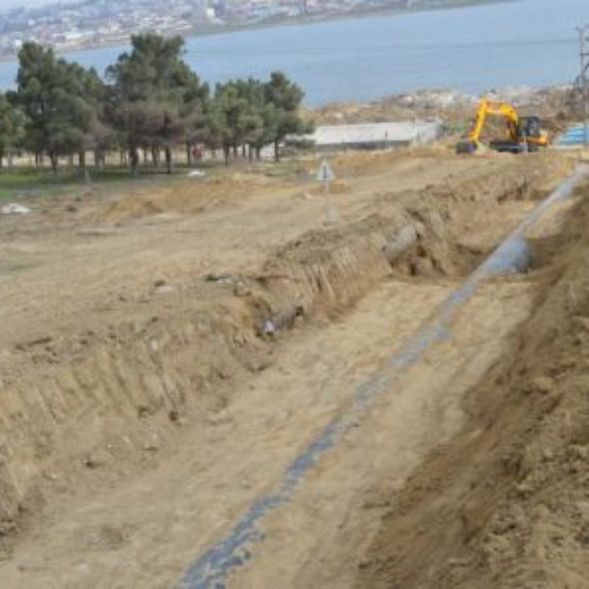 Jeyranbatan +190 Absheron-Balakhanı-Ramana-Zira-Pirallahı main water pipeline and central reservoirs